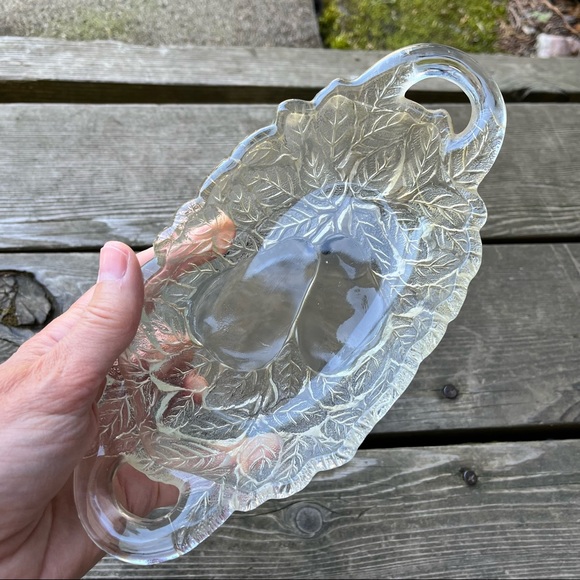 Indiana Glass Company Vintage Collectible Avocado “sweet pear” Dish Pattern #601 - Picture 3 of 13
